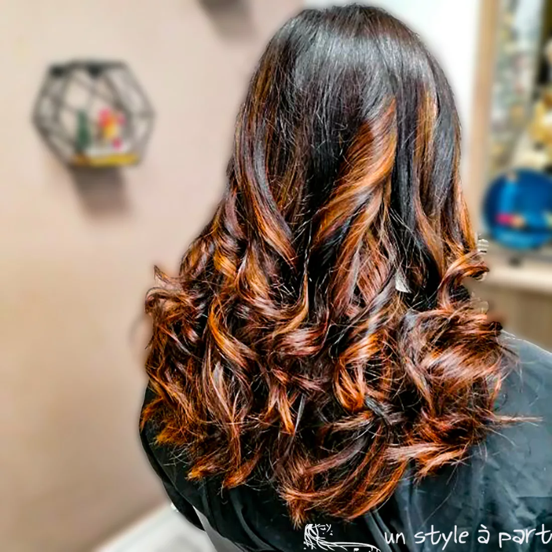 Balayage Caramel coiffeuse Rethel